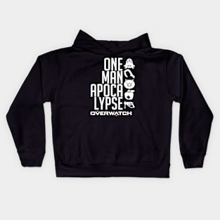 One Man Apocalypse Kids Hoodie